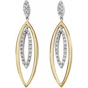 3/8 CTW Diamond Earrings