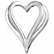 Load image into Gallery viewer, Shadow Heart Slide Pendant
