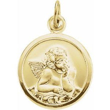 Load image into Gallery viewer, 14.25 mm Guardian Angel Medal
