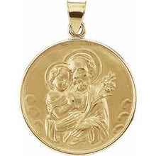 Load image into Gallery viewer, 12 mm St. Joseph Medal
