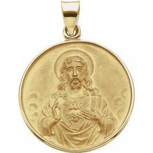 Load image into Gallery viewer, 13 mm Sacred Heart Medal
