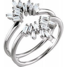 Load image into Gallery viewer, 1/2 CTW Diamond Ring Guard
