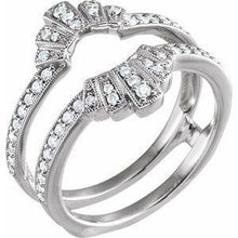 Load image into Gallery viewer, 1/3 CTW Diamond Ring Guard
