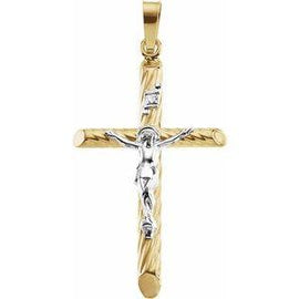 28x18 mm Hollow Crucifix Pendant