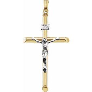 32x19 mm Hollow Crucifix Pendant