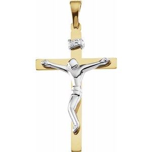 28.5x19 mm Crucifix Pendant