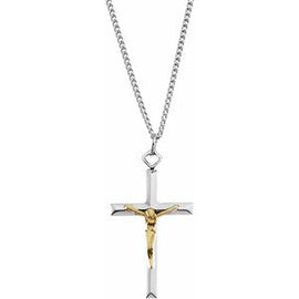 29x18 mm Crucifix Necklace