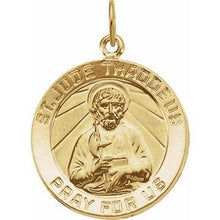 Load image into Gallery viewer, 18 mm St. Jude Medal
