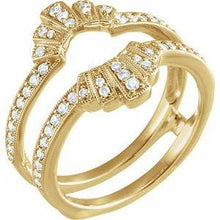 Load image into Gallery viewer, 1/3 CTW Diamond Ring Guard
