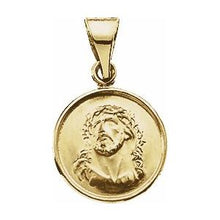 Load image into Gallery viewer, 13 mm Face of Jesus Medal
