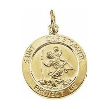 Load image into Gallery viewer, 15 mm St. Christopher Medal
