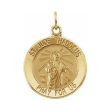 Load image into Gallery viewer, 25 mm St. Jude Thaddeus Medal
