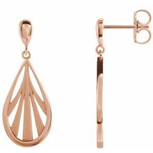 Load image into Gallery viewer, Geometric Dangle Earrings
