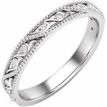 Load image into Gallery viewer, .05 CTW Diamond Anniversary Band
