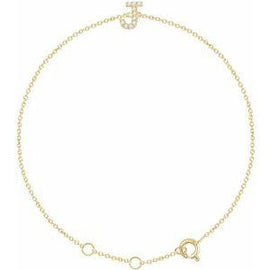 1/10 CTW Diamond Initial A 6-7