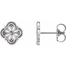 Load image into Gallery viewer, Vintage-Inspired Clover Earrings
