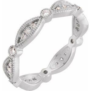 3/8 CTW Diamond Eternity Band