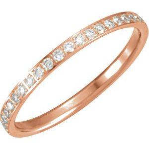 3/8 CTW Diamond Eternity Band