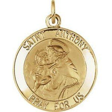 Load image into Gallery viewer, 25 mm St. Anthony Medal
