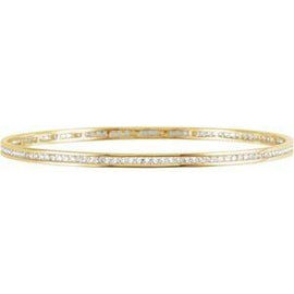 2 1/4 CTW Diamond Stackable Bangle 8