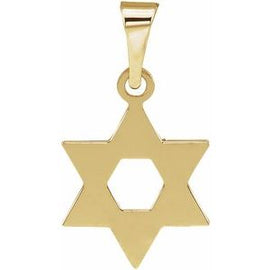 32x26 mm Star of David Pendant