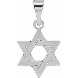 32x26 mm Star of David Pendant