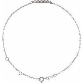 .07 CTW Diamond Bar 6 1/2-7 1/2