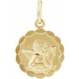 8 mm Angel Pendant