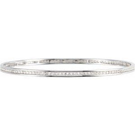 2 1/4 CTW Diamond Stackable Bangle 8