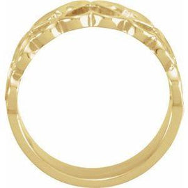 10 mm Heart Design Band