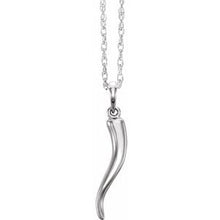 Load image into Gallery viewer, 31.5 x 5.9 mm Italian Horn 16-18&quot; Necklace
