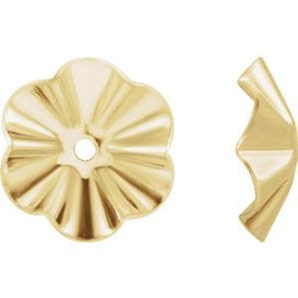 6.8 mm OD Buttercup Earring Jackets