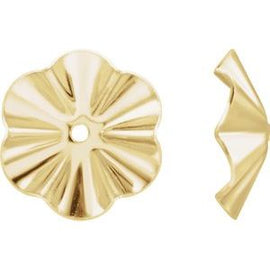 6.8 mm OD Buttercup Earring Jackets