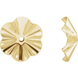 6.8 mm OD Buttercup Earring Jackets