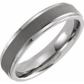 Titanium 5 mm Oxidized Flat Band