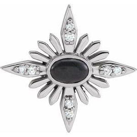 Turquoise & .08 CTW Diamond Celestial 16-18