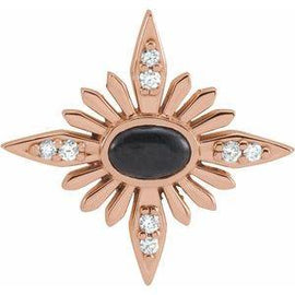 Turquoise & .08 CTW Diamond Celestial 16-18