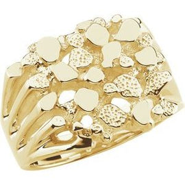 Men's Nugget Ring