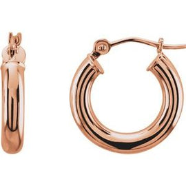 48 mm Tube Hoop Earrings