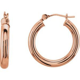 48 mm Tube Hoop Earrings