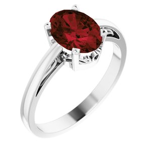 Mozambique Garnet Ring