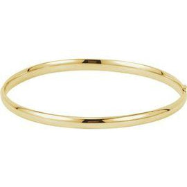 4 mm Hinged Bangle Bracelet