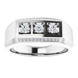 1/2 CTW Diamond Men's Ring