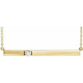 1/10 CTW Diamond Bar 17.5