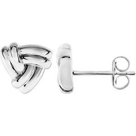 Triangle Knot Earrings