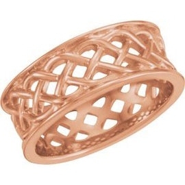 8 mm Celtic-Inspired Band