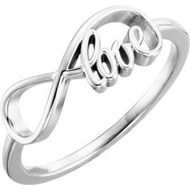 Love Infinity-Inspired Ring