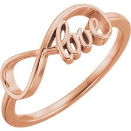 Love Infinity-Inspired Ring