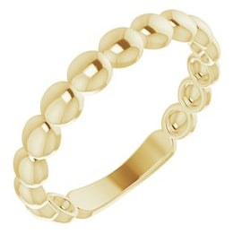 Beaded Stackable Ring