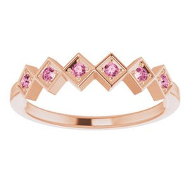 Blue Sapphire Stackable Ring